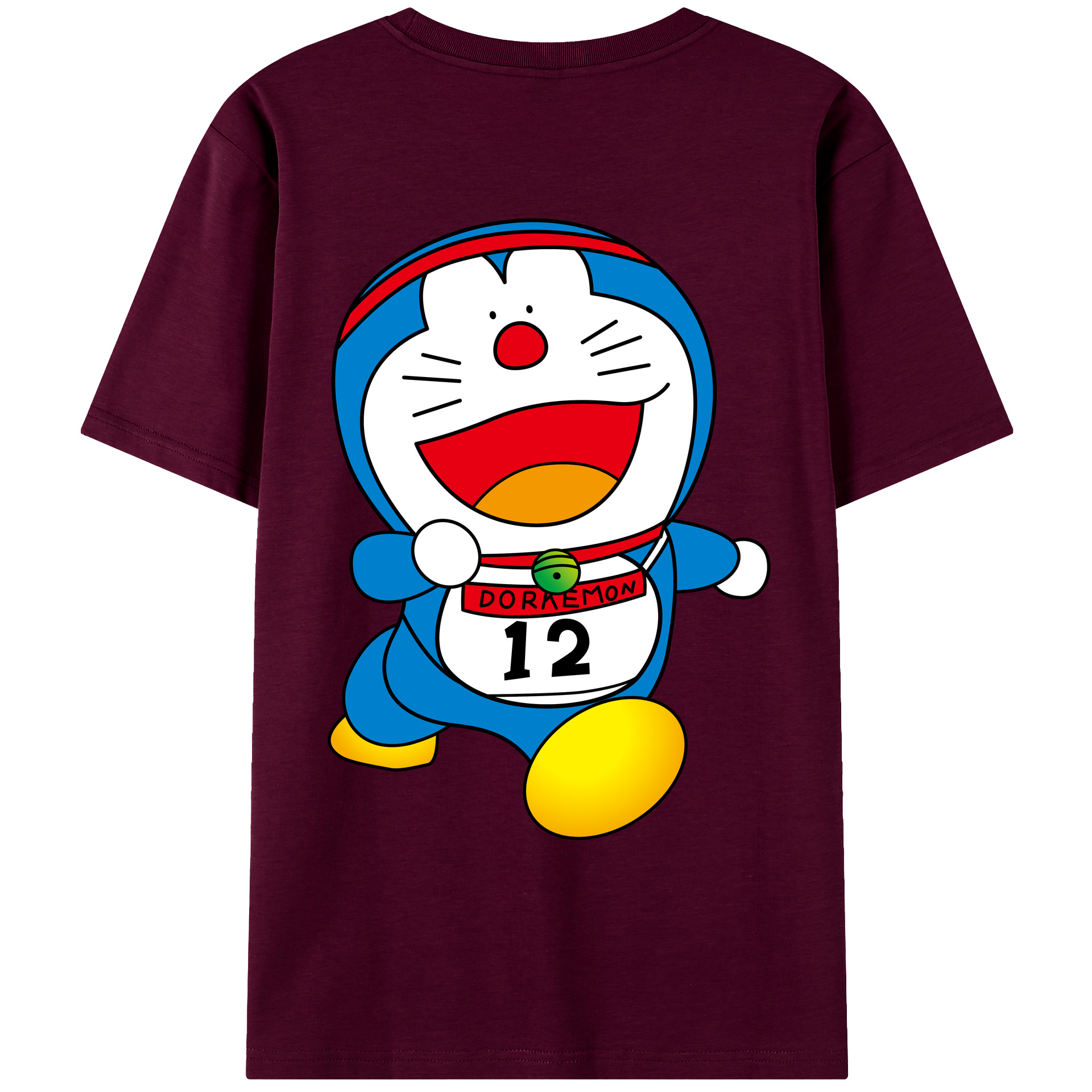 （画像用） ドラえもん Doraemon レディース半袖Tシャツ(バックプリント)
